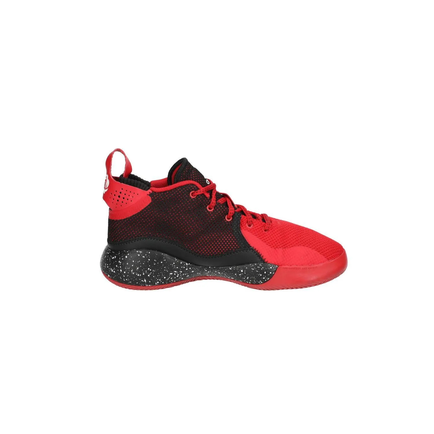 Adidas D Rose 773 2020 Sport Shoes Fabric Red Colour For Kids