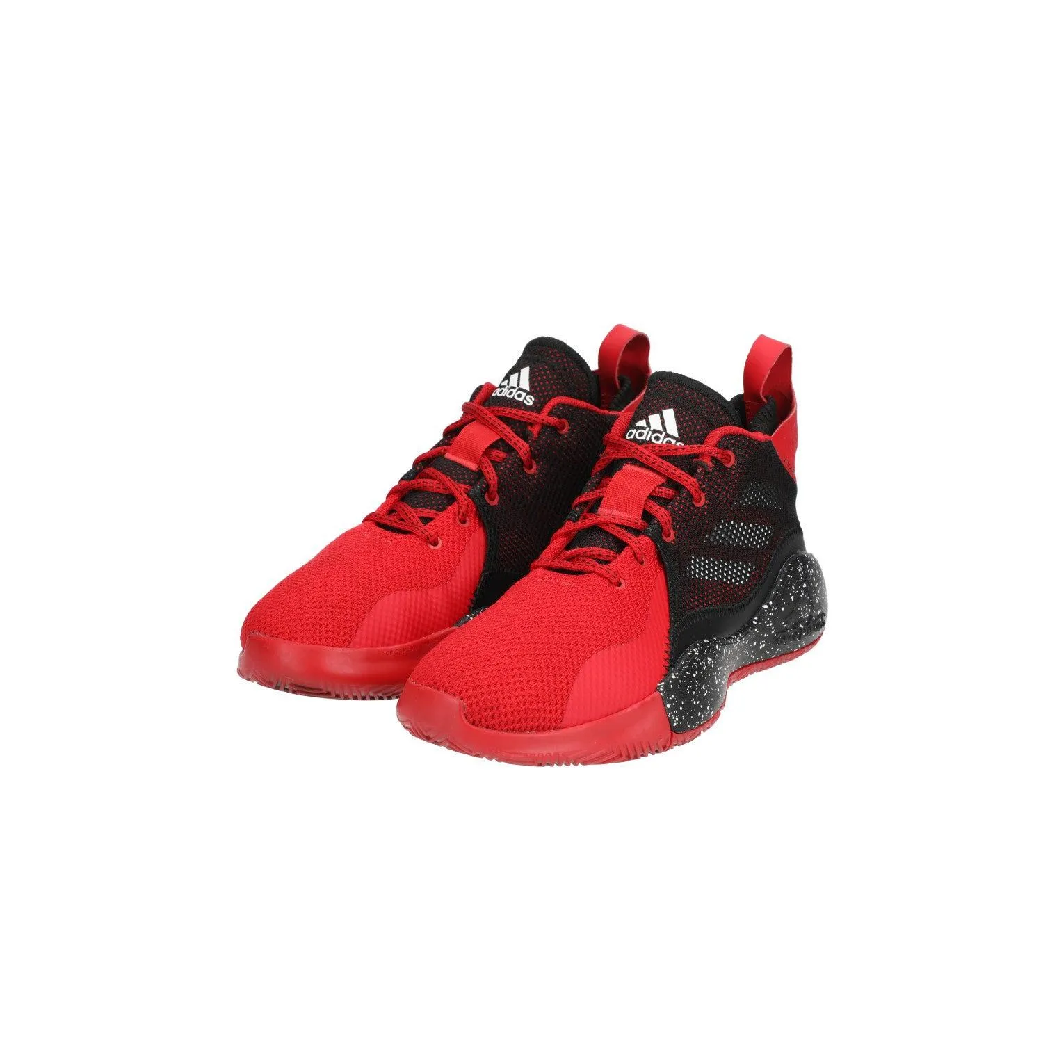 Adidas D Rose 773 2020 Sport Shoes Fabric Red Colour For Kids