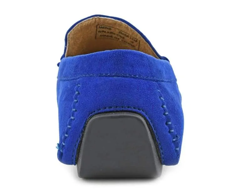 Amali Luxe Walken Men’s Royal Blue Vegan Loafers