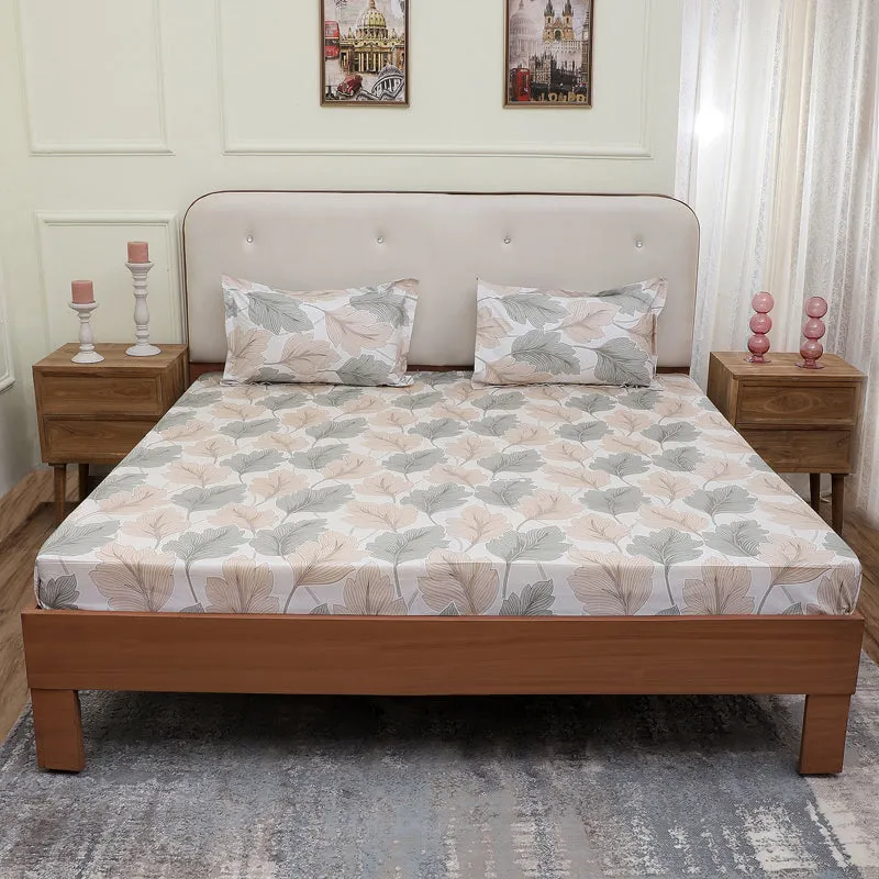 Arni Ethnic Bedsheet - Peach