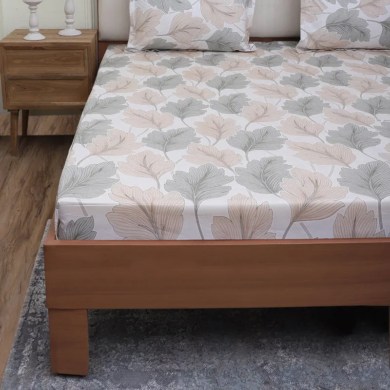 Arni Ethnic Bedsheet - Peach