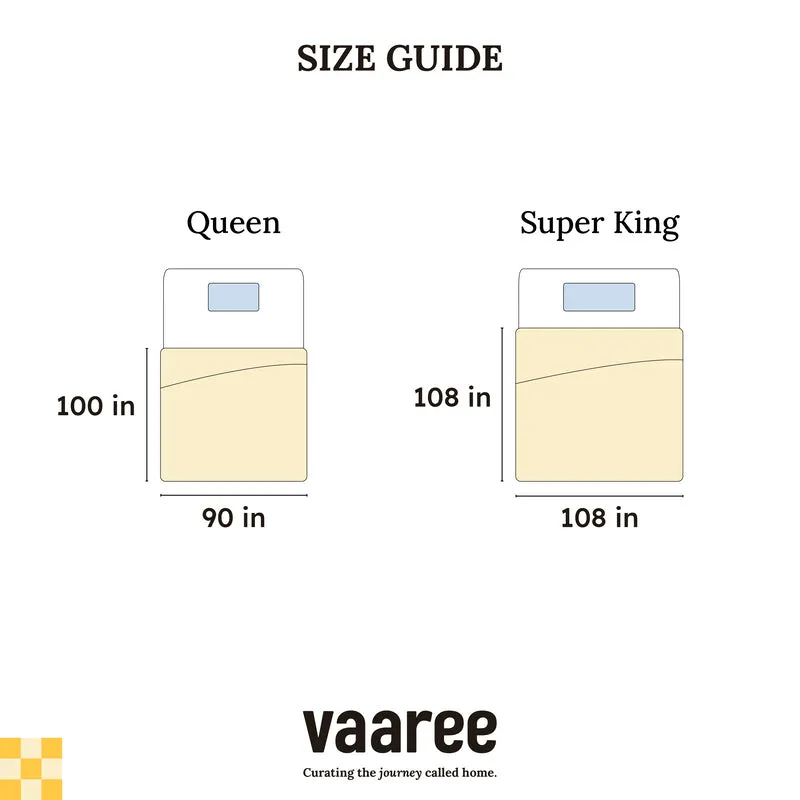 Arni Ethnic Bedsheet - Peach