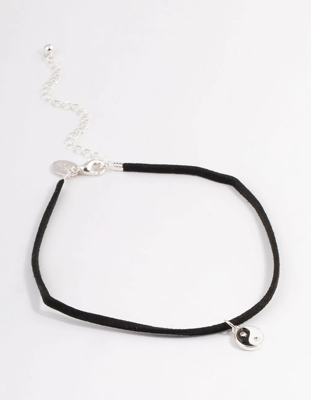 Black Small Yin & Yang Choker