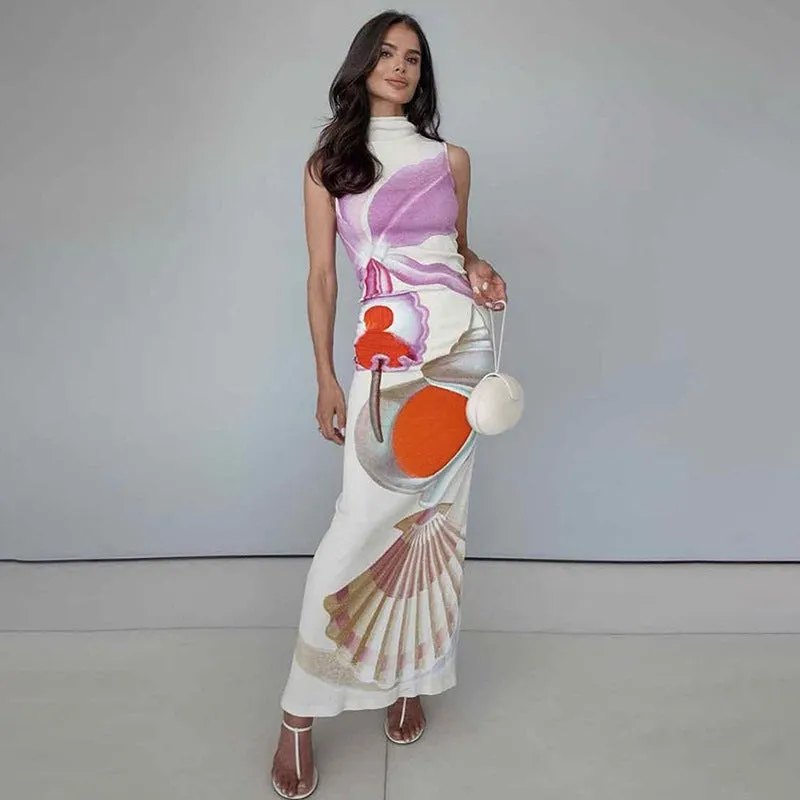 Bonnyshow Promyse Printed Maxi Dress