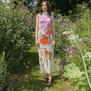 Bonnyshow Promyse Printed Maxi Dress