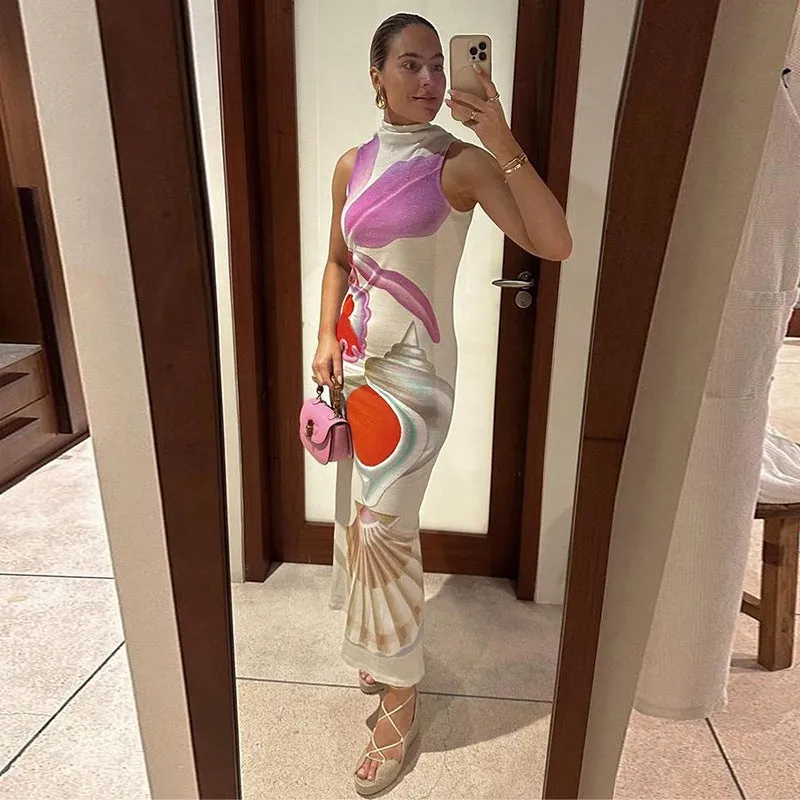 Bonnyshow Promyse Printed Maxi Dress