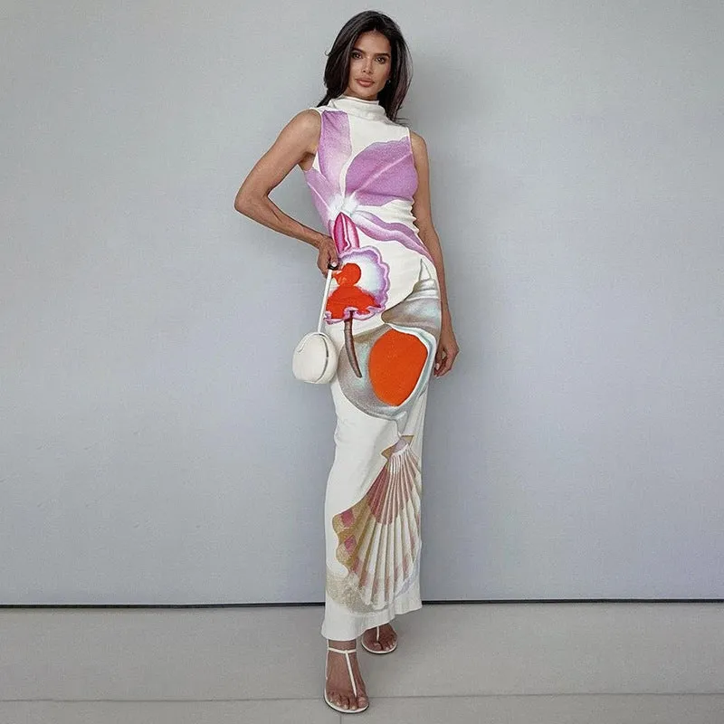 Bonnyshow Promyse Printed Maxi Dress