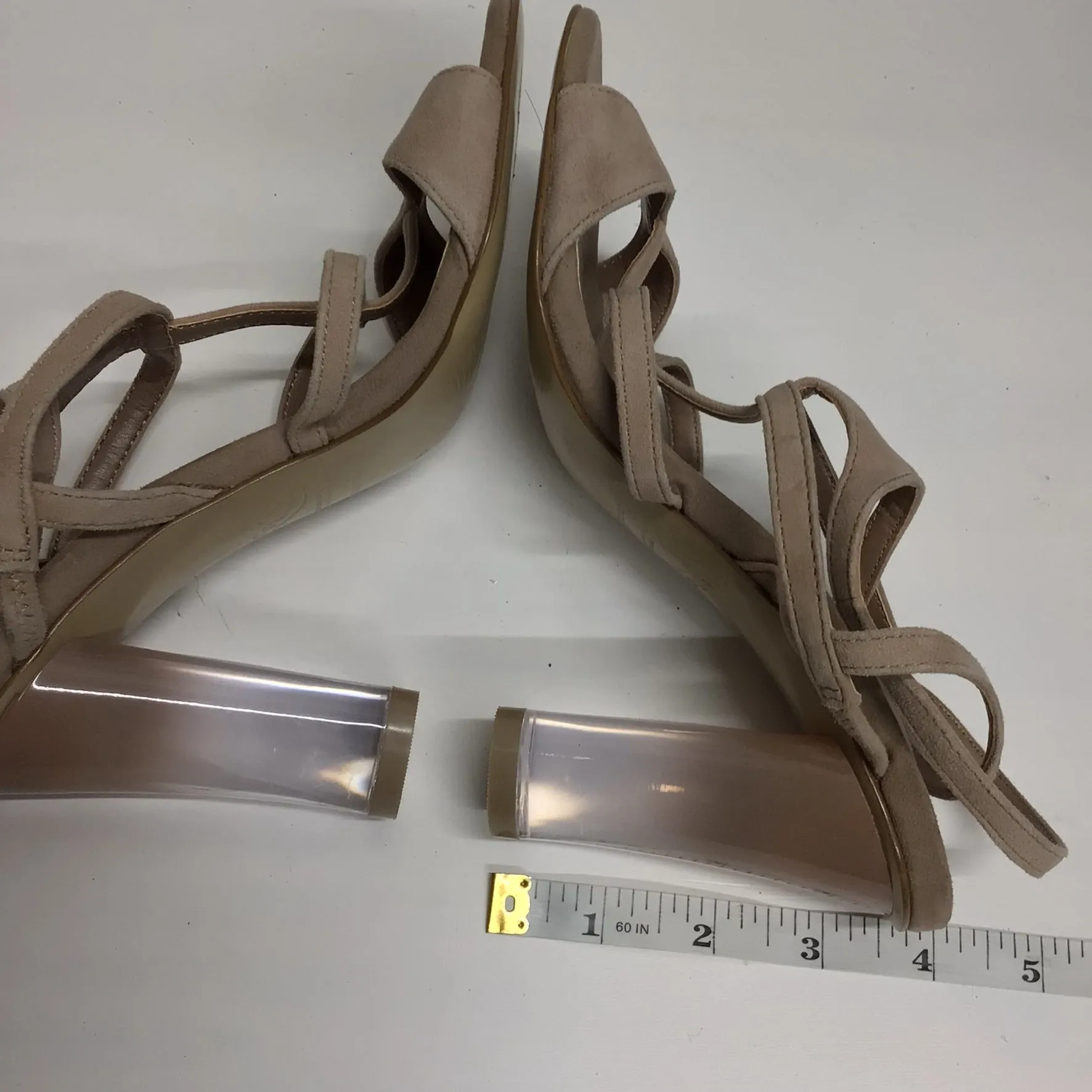 Brand New Autograph Beige Strappy Heeled Sandals Size 3 UK
