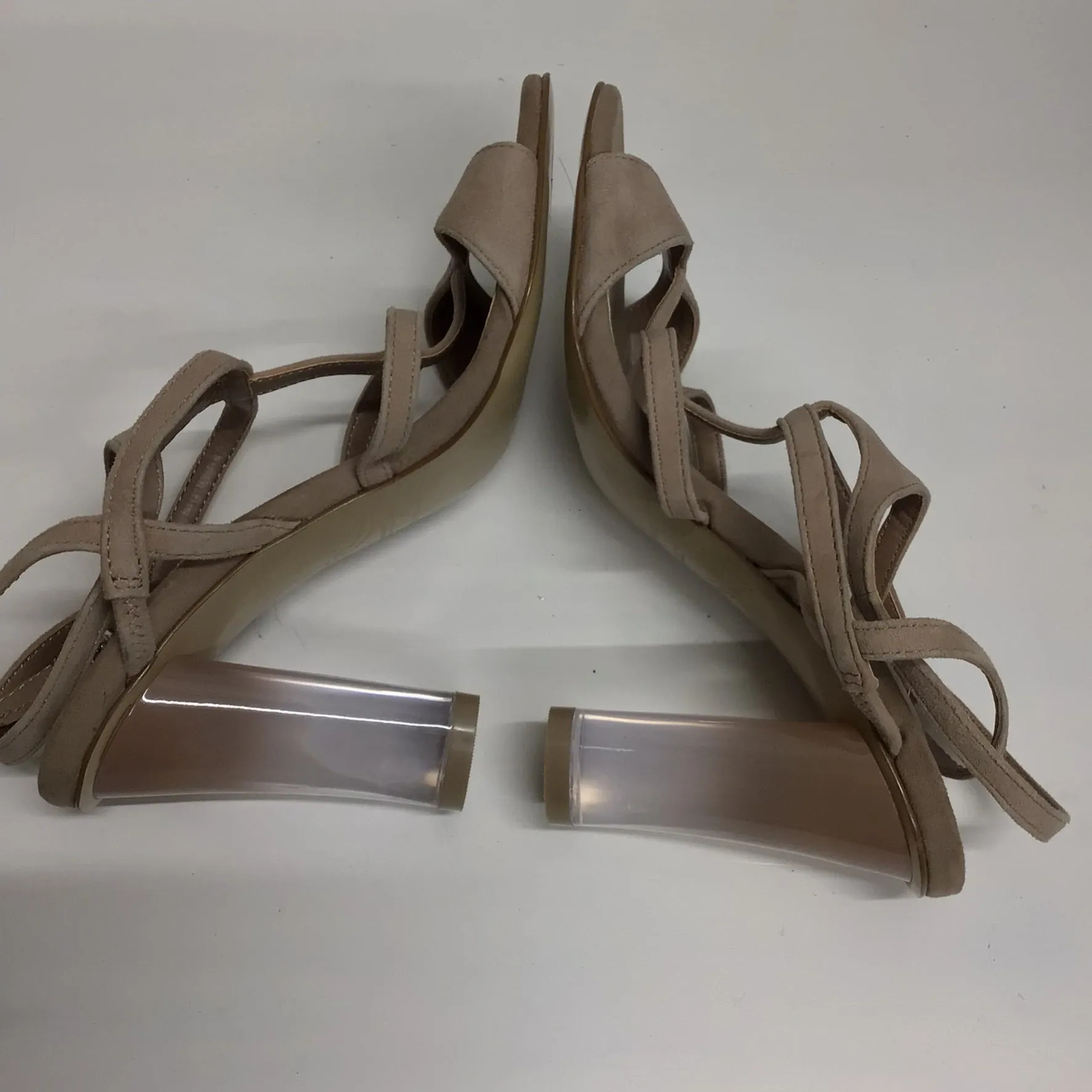 Brand New Autograph Beige Strappy Heeled Sandals Size 3 UK