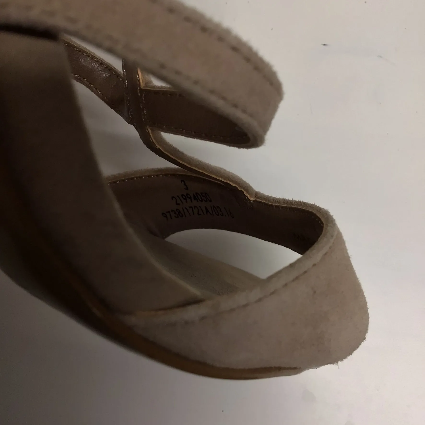 Brand New Autograph Beige Strappy Heeled Sandals Size 3 UK