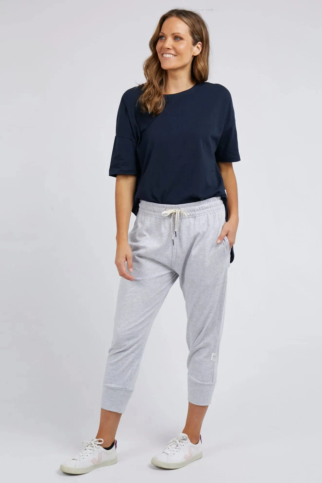 Brunch Pant in Grey Marle
