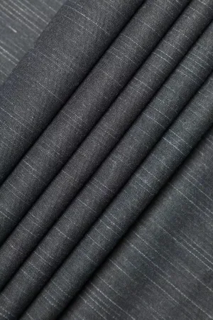 Charcoal Unstitched Fabric Suit