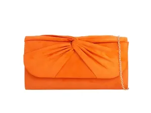 Clodagh Orange Clutch