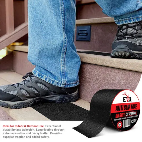 ELK - Anti-Slip Tape - Heavy Duty 80 Grit, Ea