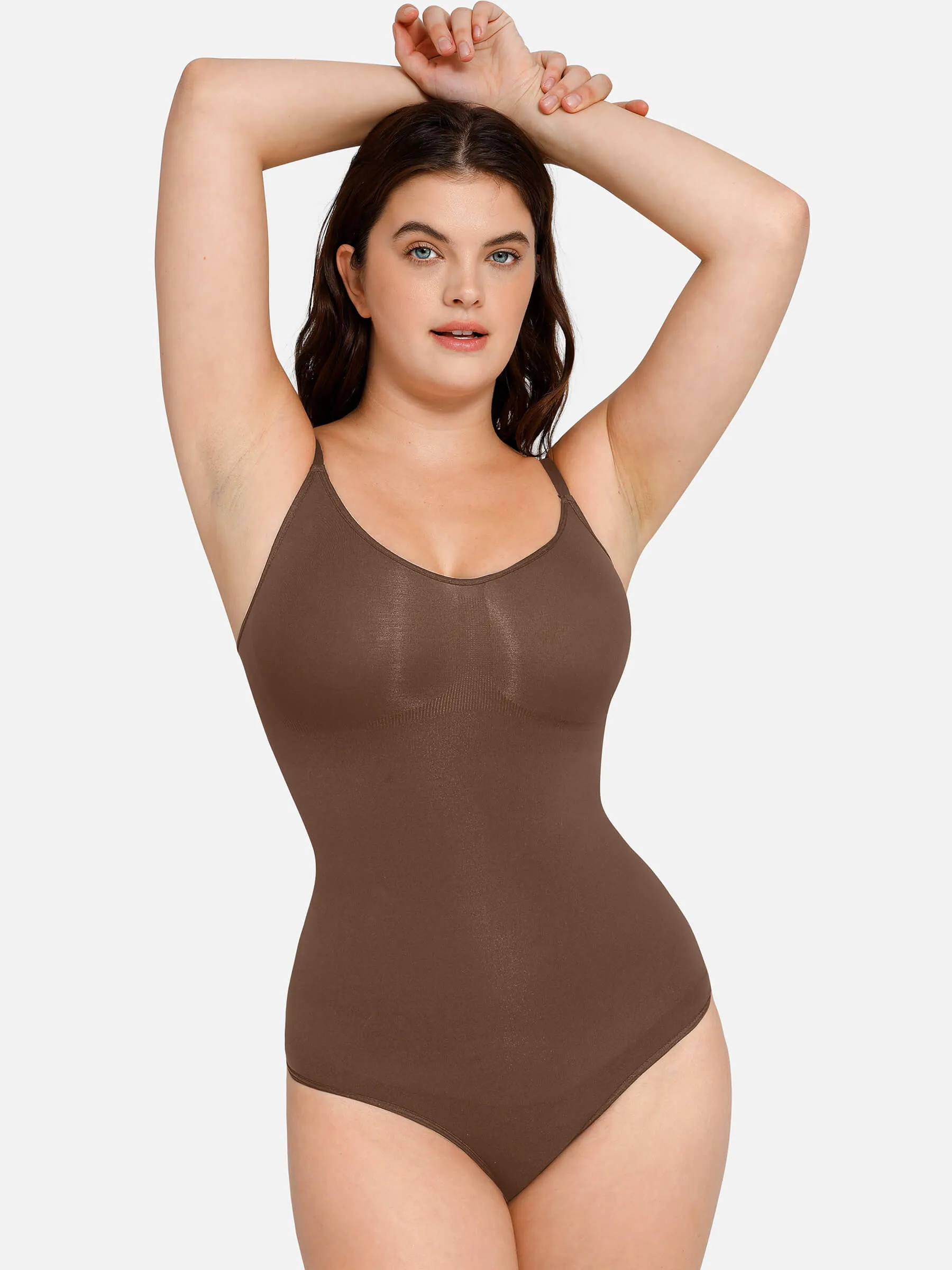 Feelingirl Everyday Wear Seamless Thong Bodysuit