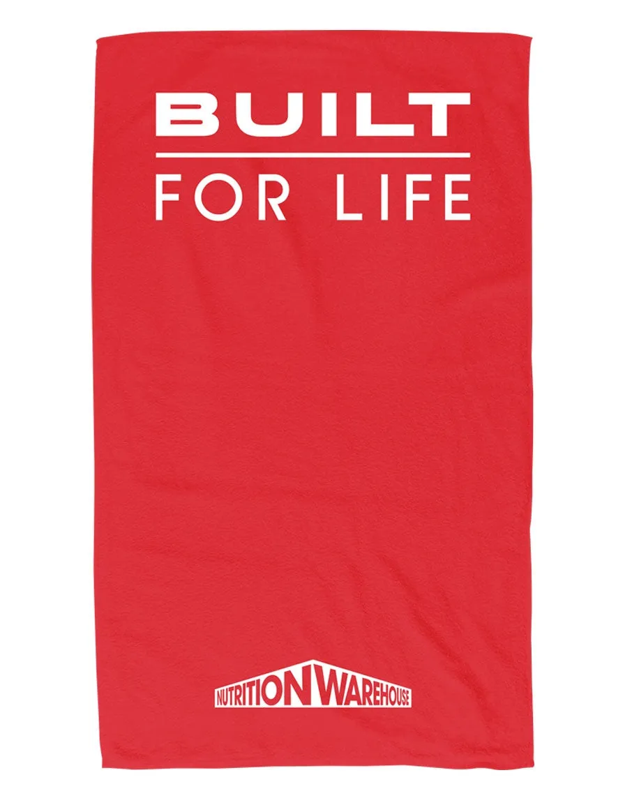Gym Towel (Built for Life) by Nutrition Warehouse