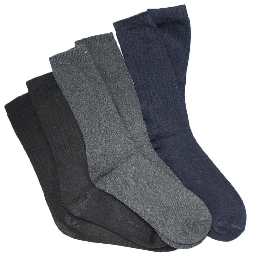 Heavy Duty Wool Socks Men’s Crew Sock - 3 pack