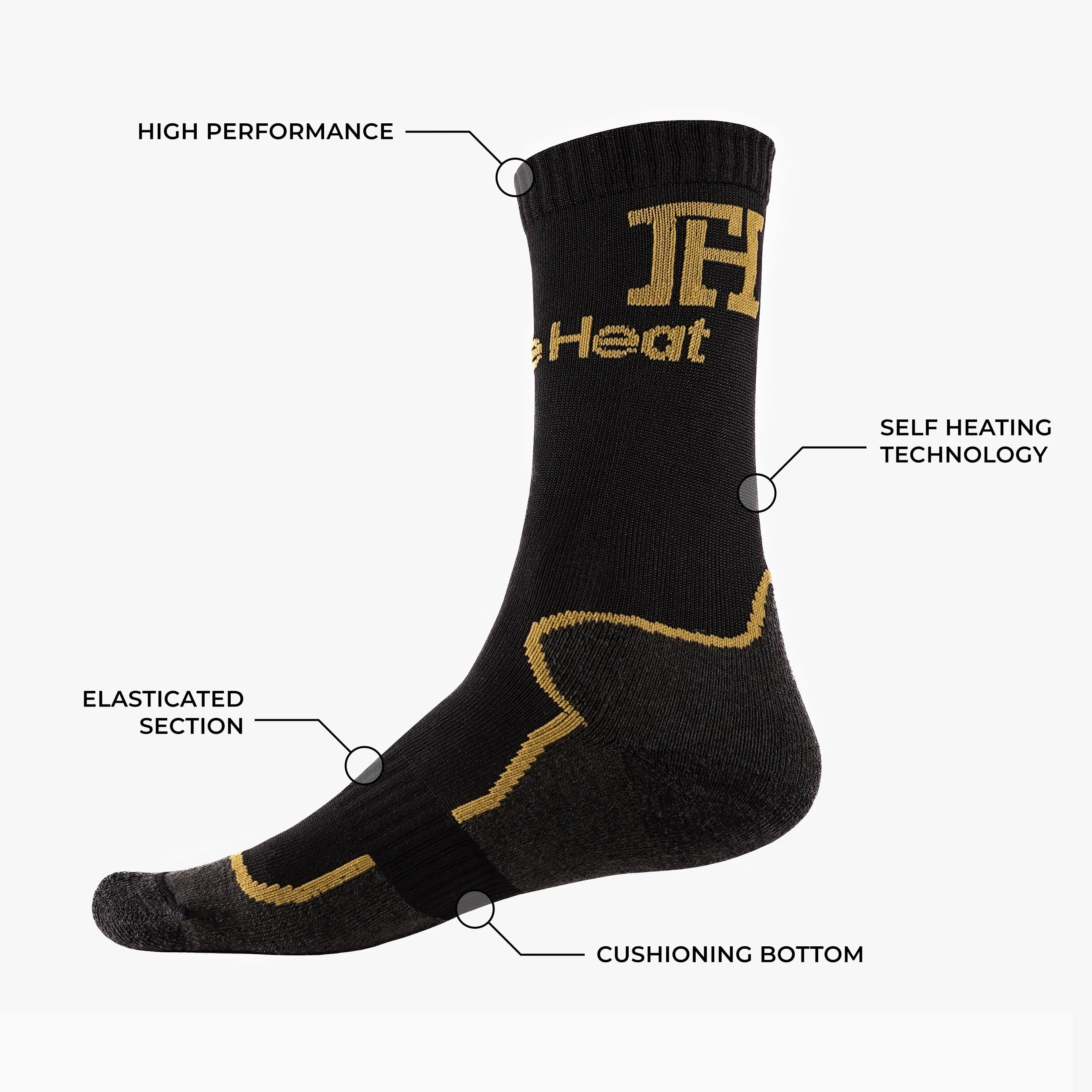 Heavy Winter Socks With All Day Comfort