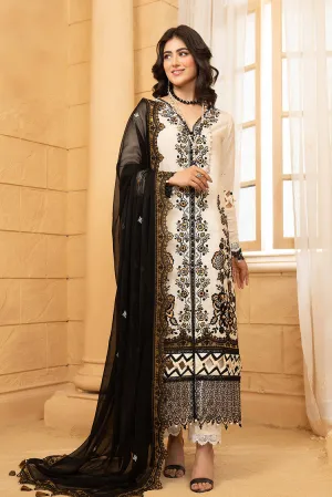 Hemstitch - Luxury Lawn Collection - Prestige