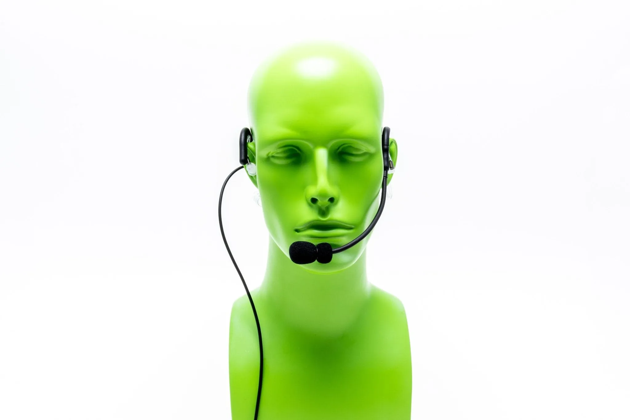 Impact Platinum Heavy Duty, Dual Acoustic Tube, Behind-the-Head Headset for Two-Way Radio K1-PBH-3