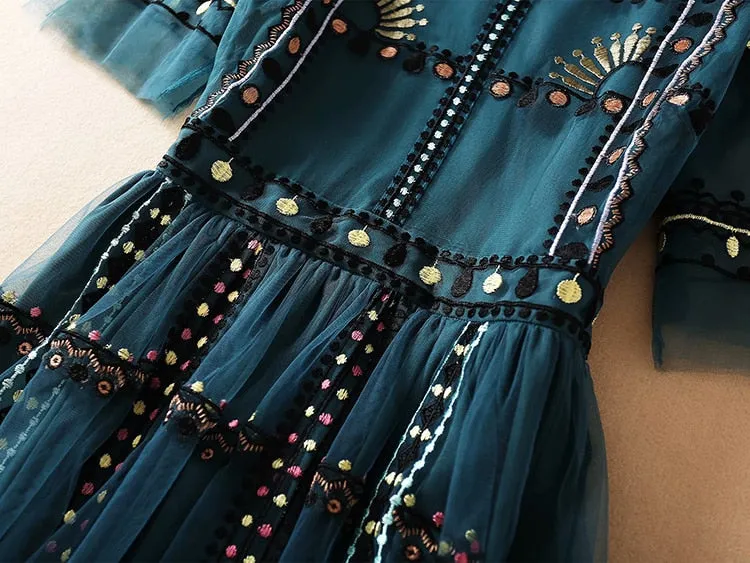 Imperial Midi Dress