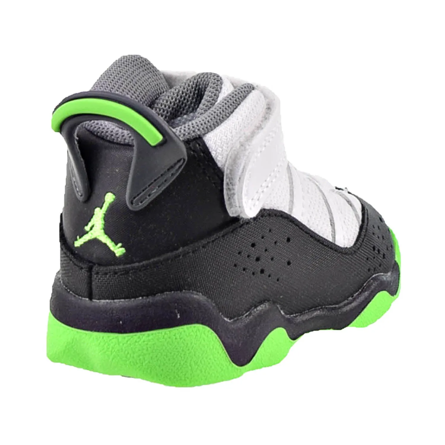 Jordan 6 Rings (TD) Toddler's Shoes White-Green