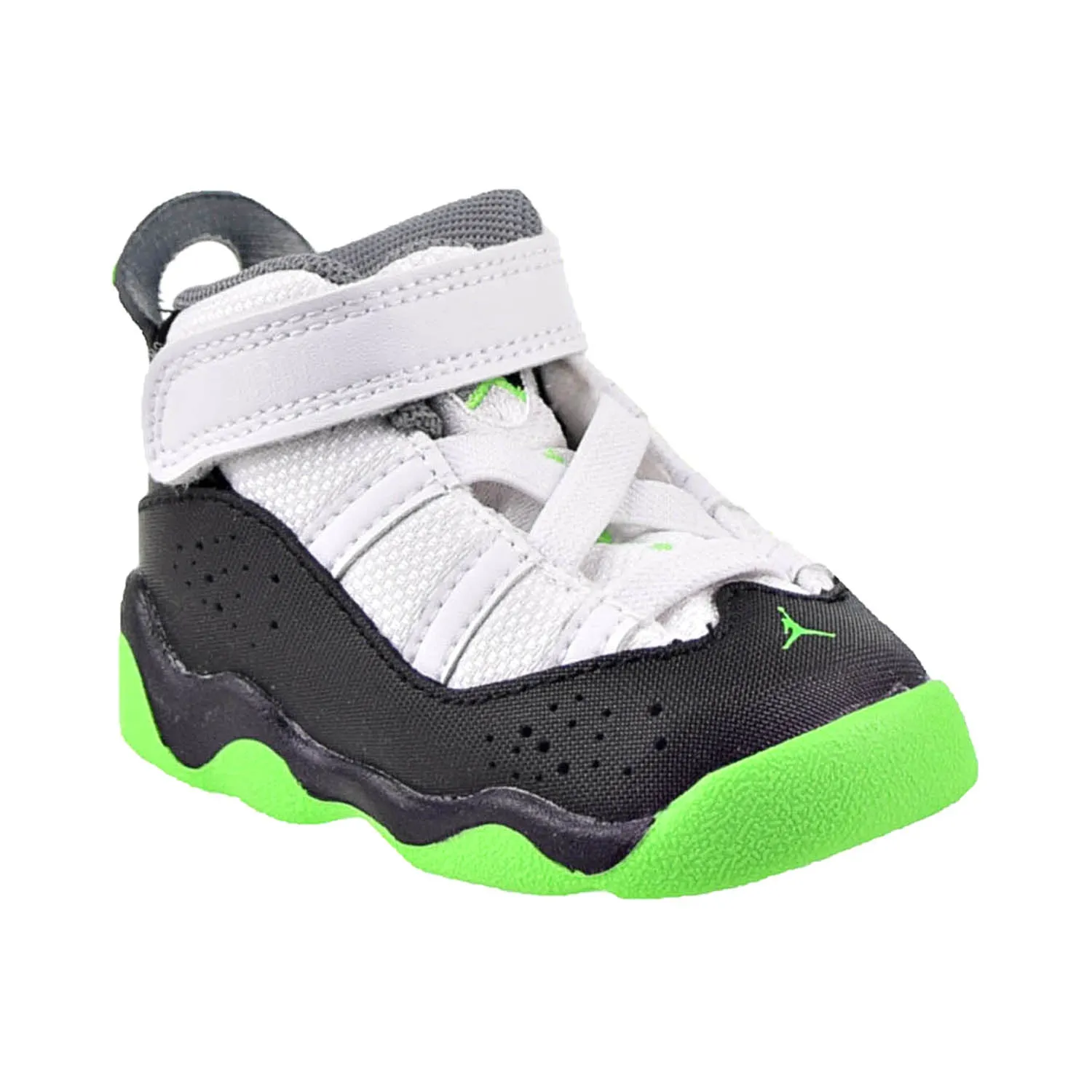 Jordan 6 Rings (TD) Toddler's Shoes White-Green