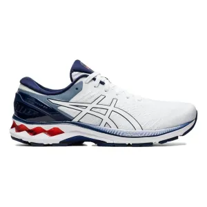Men's Asics Gel-Kayano 27, White/Peacoat, 11.5 D Medium