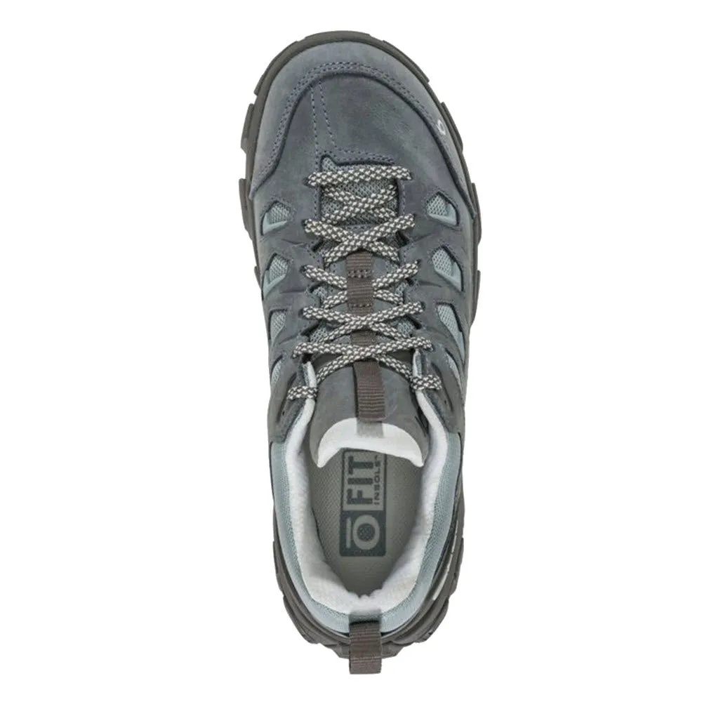 OBOZ SAWTOOTH X LOW B-DRY SLATE - WOMENS