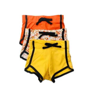 Pack of 3 Girls Summer Cotton Dolphin Short