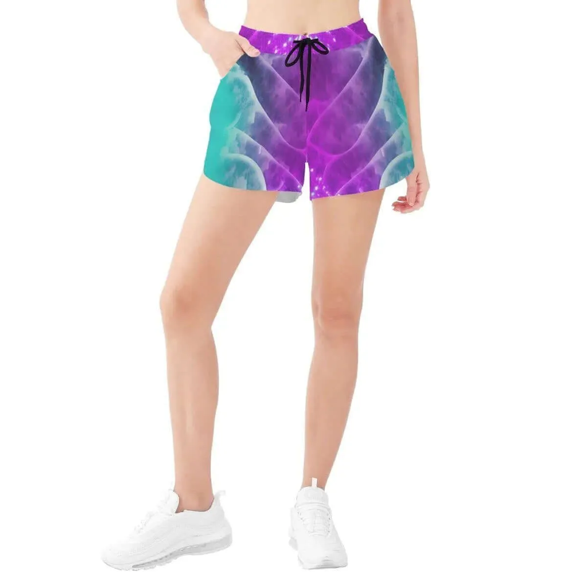 Teal and Purple exclusive beach shorts