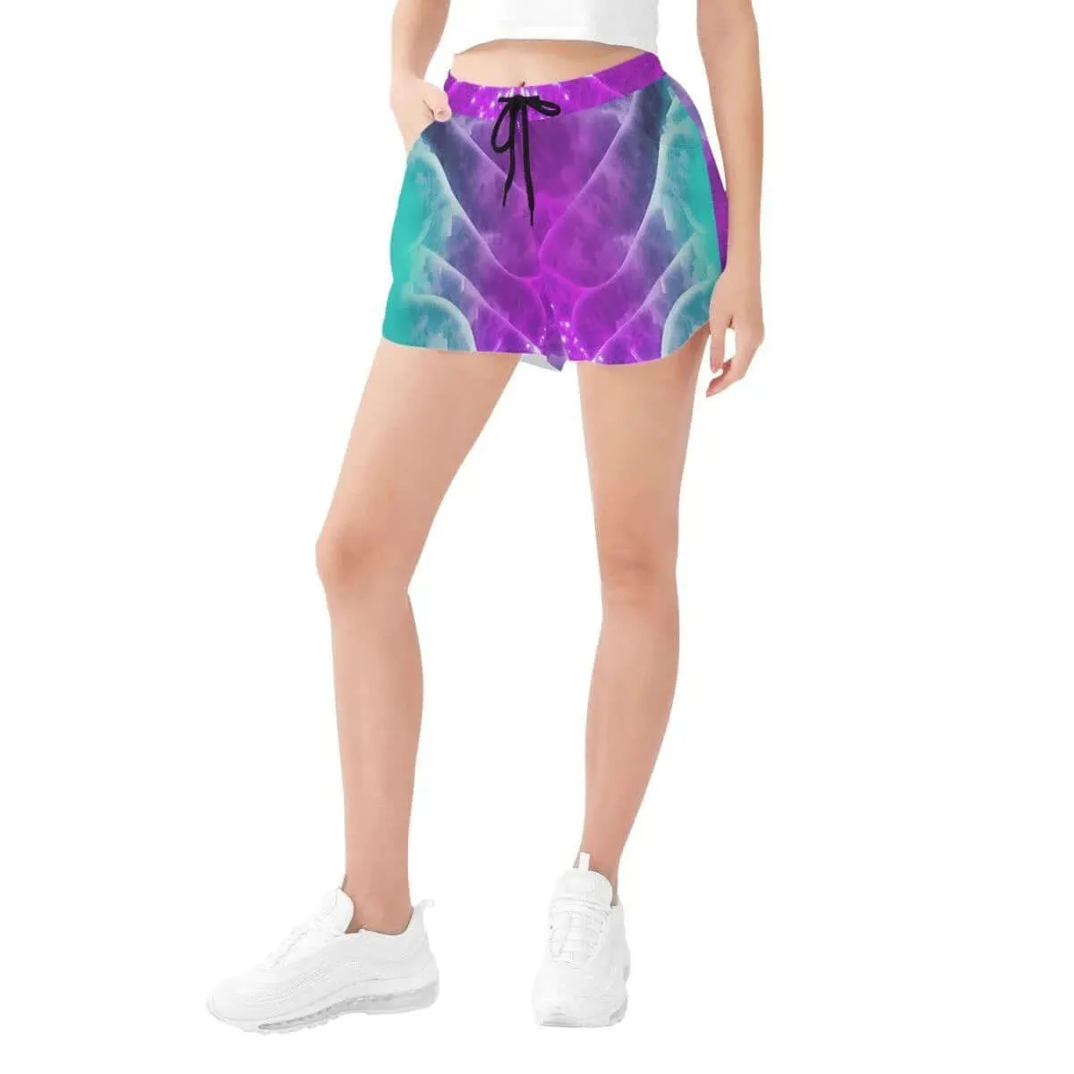 Teal and Purple exclusive beach shorts