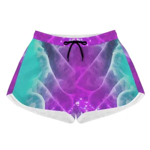 Teal and Purple exclusive beach shorts