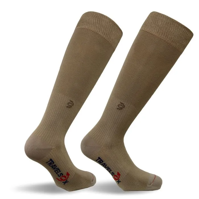 Travel Cotton High Graduated Compression Socks - TSC1000