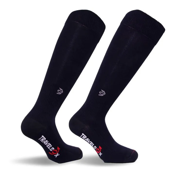 Travel Cotton High Graduated Compression Socks - TSC1000