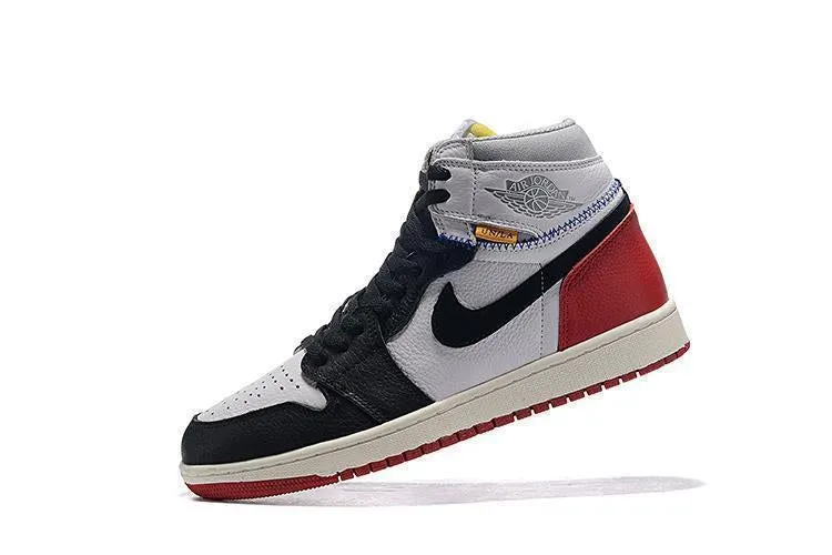 Union x Nike Air Jordan 1 Retro High 'Black Toe' Shoes Basketball Men !!! CYBER MONDAY SALE !!!
